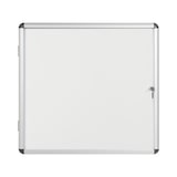 thumbnail of Bi-Office Enclore Earth Afsluitbaar Magnetisch Vitrine Whiteboard Met Alumium Omlijsting, 72,0x67,4 cm (6xA4)