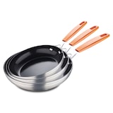 thumbnail of San Ignacio - Set mit 3 Bratpfannen (20/24/28), geeignet für Induktion, aus geschmiedetem Aluminium