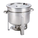 thumbnail of METRO Professional Calentador de sopa, acero inoxidable, 9.8 L, redondo, con tapa