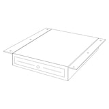 thumbnail of CAS Unterbau-Montage-Kit für Kassenschublade, Modelle CDR-R41 und CDR-T35