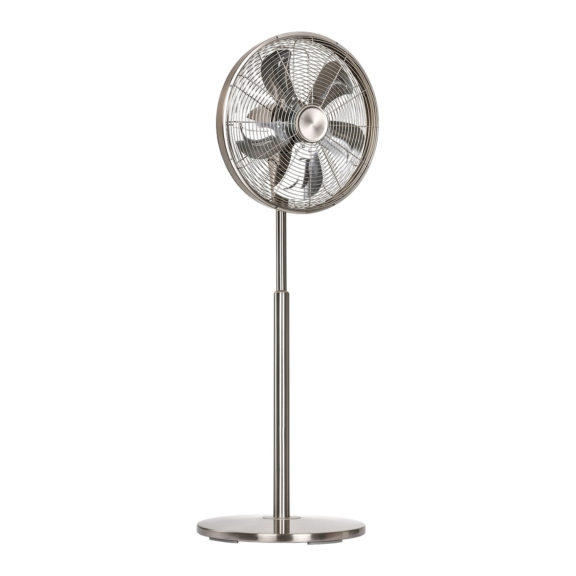 Ventilador de pie de CC Airos Eco Classic SV gris / plata / titanio