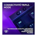 thumbnail of Clavier Gamer - Sans Fil - Logitech G - G515 Tkl Lightspeed - Mécanique Tactile - Rgb - Azerty - Noir