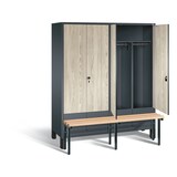 thumbnail of C+P Schwarz-Weiss-Spind Evolo, H1850xB1590xT815mm