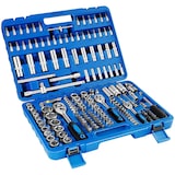 thumbnail of tectake Boîte à Outils avec 171 Pièces (Douilles + Outils à Cliquet)  Bleu