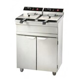 thumbnail of Friggitrice elettrica professionale 2 x 9 litri 2x 3,3 kW Acciaio inox 695x530x970mm COMBISTEEL