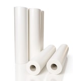 thumbnail of Liegenabdeckung, Medizinalrolle, Wickeltischabdeckung 2-lagig 9 Rollen, weiß, perforiert, Breite 50cm Lauflänge 50m