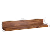 thumbnail of FineBuy Wandregal Massivholz Regal Landhausstil Holzregal Wandboard