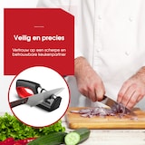 thumbnail of Afiador de facas HGMD 4 em 1 - 3 suportes - Afiador de piercings - Afiador de tesouras