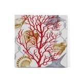 thumbnail of Excelsa Untersetzer Coral Keramik 16x1x16 cm Bunt