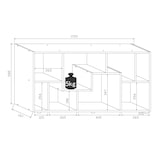 thumbnail of VCM  Lanisa  H. 58 x B. 116 x T. 20 cm