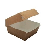 thumbnail of Caixa Hambúrguer Kraft 11,5×11,5×7,5cm Pack 150 – Take Away