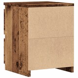 thumbnail of Tables de chevet 2 pcs vieux bois 30x30x40 cm bois d'ingénierie – Modèle Galant