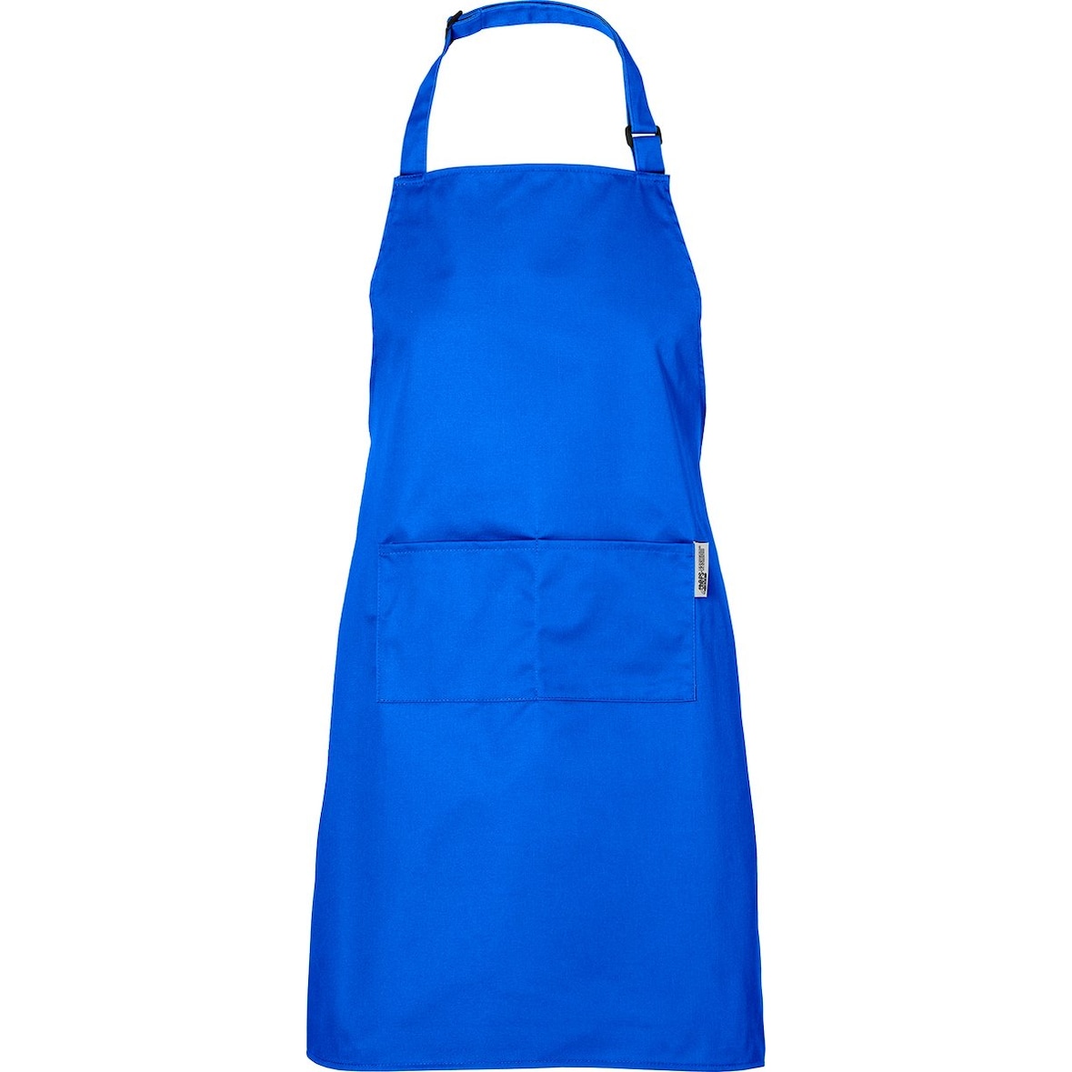 Chefs Fashion - Keukenschort - Kobalt blauw Schort - 2 zakken - Simpel verstelbaar - 71 x 82 cm