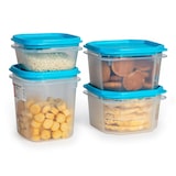 thumbnail of TATAY Top Flex - Juego de 4 Recipientes Cuadrados Altos 0.7L con Cierre a Presión. Blanco