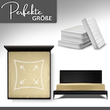 thumbnail of Spannbettlaken Jersey 100% Baumwolle 120-130x200 cm Beige 2er Pack