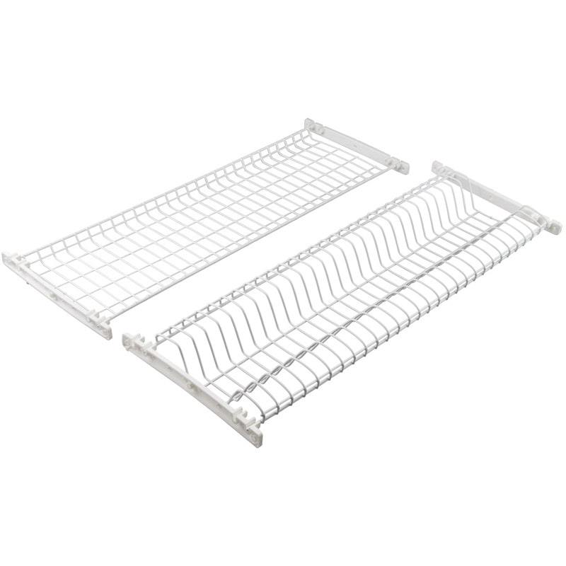 Filtex set 2 scolapiatti cm 76 per pensili in filo di ferro plastificato