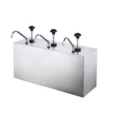 thumbnail of Distributore di salse commerciale - 3 contenitori
