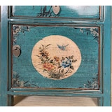 thumbnail of OPIUM OUTLET Table de chevet chinois petite commode de nuit asiatique orientale vintage asia meubles en bois entièrement monté