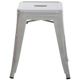 thumbnail of 4er Set Hocker Armin silber