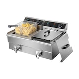 thumbnail of Friteuse Electrique Professionnelle 2 Paniers 13L - GDEF132V - Matériel Horeca