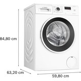 thumbnail of Bosch WGE03200IT Serie2 Lavatrice a carica frontale 8kg 1200rpm Hygiene Plus Lavaggio igienico anche a 40C Bianco 60cm