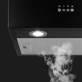 thumbnail of Structura Inselabzugshaube Abluft 641 m³/h max. LED-Licht Edelstahl Schwarz