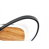 thumbnail of Plafoniera HERLOHN nero naturale 40W LE116043