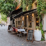 thumbnail of Exposicionate Cavalletto in legno lavagna 68 x 140 cm marrone chiaro ZPCHFLB68x140