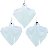 thumbnail of vidaXL Hängender Halloween Geist mit 3 LEDs 3 pcs Weiß 52 x 62 cm