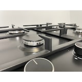 thumbnail of Gasline GAG60INB Einbau Gaskochfeld 4 flammig Schwarz Matt Emailliert Guss