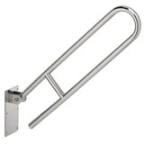 thumbnail of ROSSIGNOL Barre d'appui PMR relevable en inox 70cm BISKA chromé