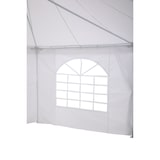 thumbnail of METRO PROFESSIONAL Feesttent met zijwand Milano, staal/polyester, 6.8 x 5 m, waterafstotend, wit
