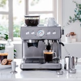 thumbnail of Lacor - 69428 - Cafetière Espresso Pro, avec Vaporisateur et Broyeur, Accessoires Inclus, 20 Barres, Inox, 1550 W, 2,8 L