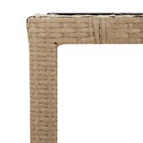 thumbnail of vidaXL 7-tlg. Garten-Essgruppe mit Kissen Beige Poly Rattan
