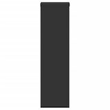 thumbnail of Helloshop26 - Supports pour plantes meuble fleurs lot de 2 17 x 17 x 60 cm bois d'ingénierie noir 02_0045266