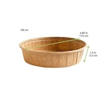 thumbnail of Ecolomique - 50Pcs - Moule de cuisson Ø175mm H33mm