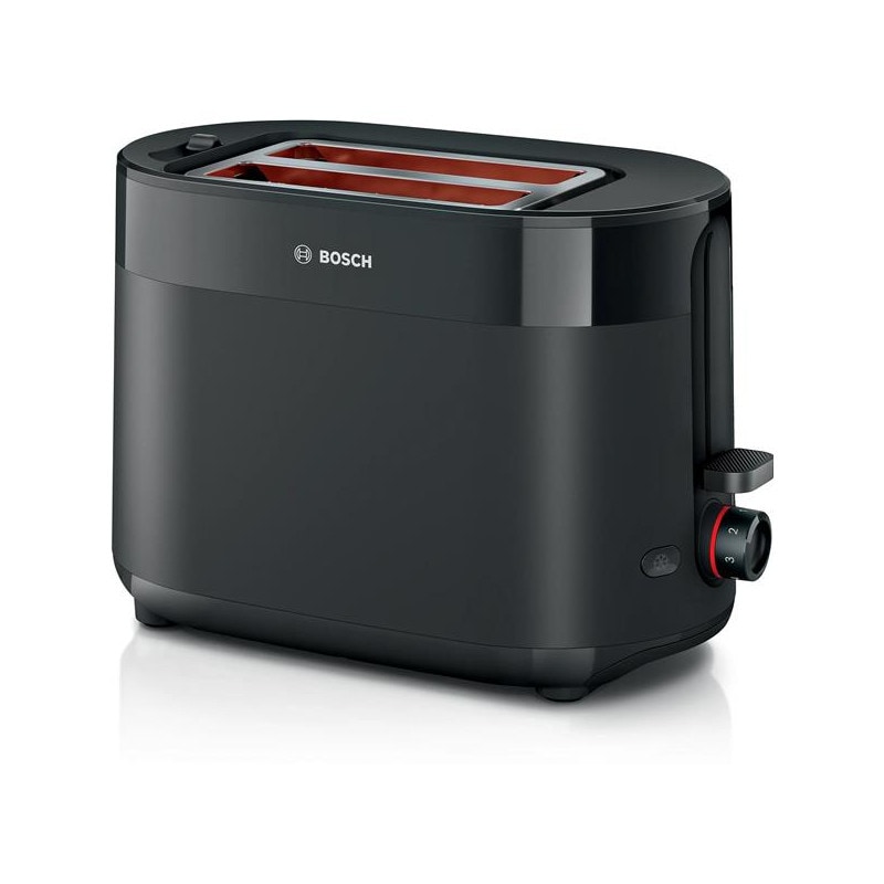 Bosch TAT2M123 Toaster 6 2 Scheibe(n) 950 W Schwarz