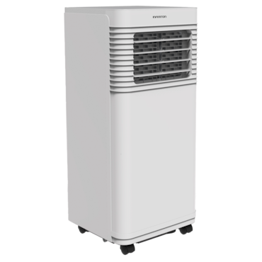 Ar condicionado portátil INFINITON PACP17W, 7000 BTU, controle remoto, temporizador, A, branco