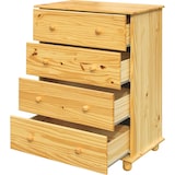 thumbnail of SIT Möbel ladekast | 4 laden | massief grenen | B 80 x D 43 x H 102 cm | naturel | 19000-63 | Serie KOMMODE