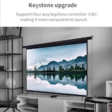 thumbnail of Mini Vidéoprojecteur Portable Android 4K Pico Projecteur Intelligent WiFi + SD 32Go Noir YONIS