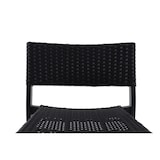 thumbnail of METRO PROFESSIONAL Cadeira de bar Gastro Balsario, alumínio/PE rattan, preto