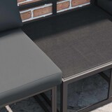 thumbnail of vidaXL Gartensofa-set mit Kissen 11 pcs Schwarz Aluminium