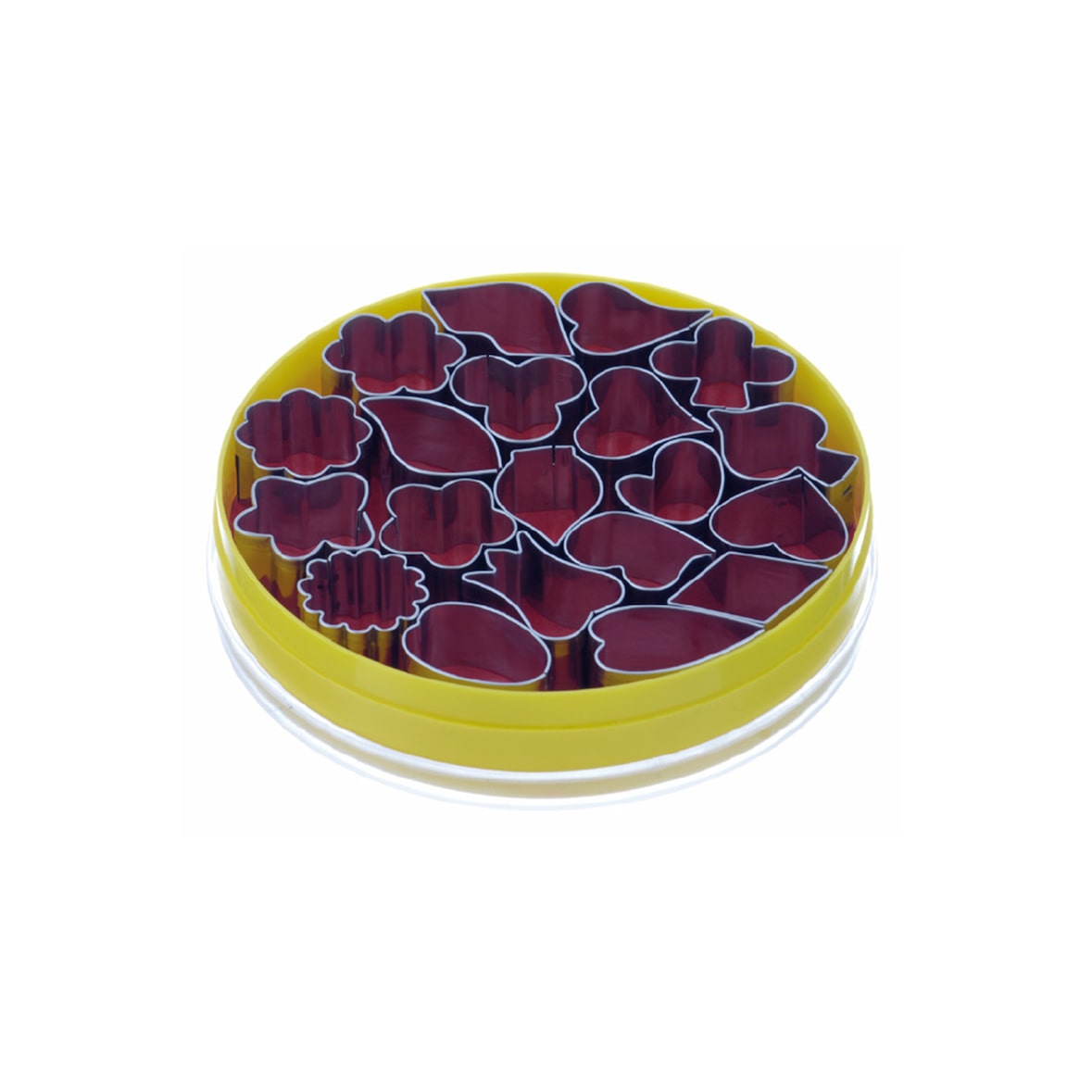 Schneider - Dekor Ausstecher im Satz "Blume", 20-tlg., Höhe: 20 mm, Edelstahl