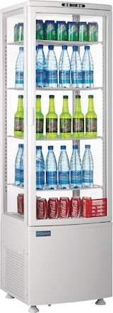 thumbnail of 235 Liter Kühlvitrine - Weiß - Automatische Abtauung - Polar