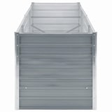 thumbnail of vidaXL Garten-Hochbeet Verzinkter Stahl 240x80x77 cm Grau