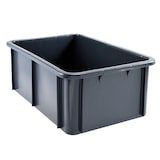 thumbnail of GILAC Bac renforcé 600 x 400 - 35 L - Gris G119877