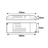 thumbnail of Fonte de alimentação regulável 100W 24V LEF LIGHTING Para fitas LED