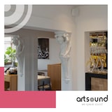 thumbnail of Artsound Universais, altifalante de parede de 2 vias, 2,0 e 0,5 polegadas, 10-40W, branco (2pcs)