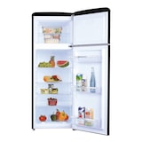 thumbnail of Amica KGC 15634 S, Kühl-/Gefrierkombination im Retro Design, 144 cm Höhe, black olives