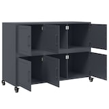 thumbnail of vidaXL Sideboard Anthrazit 100,5x39x72 cm Stahl